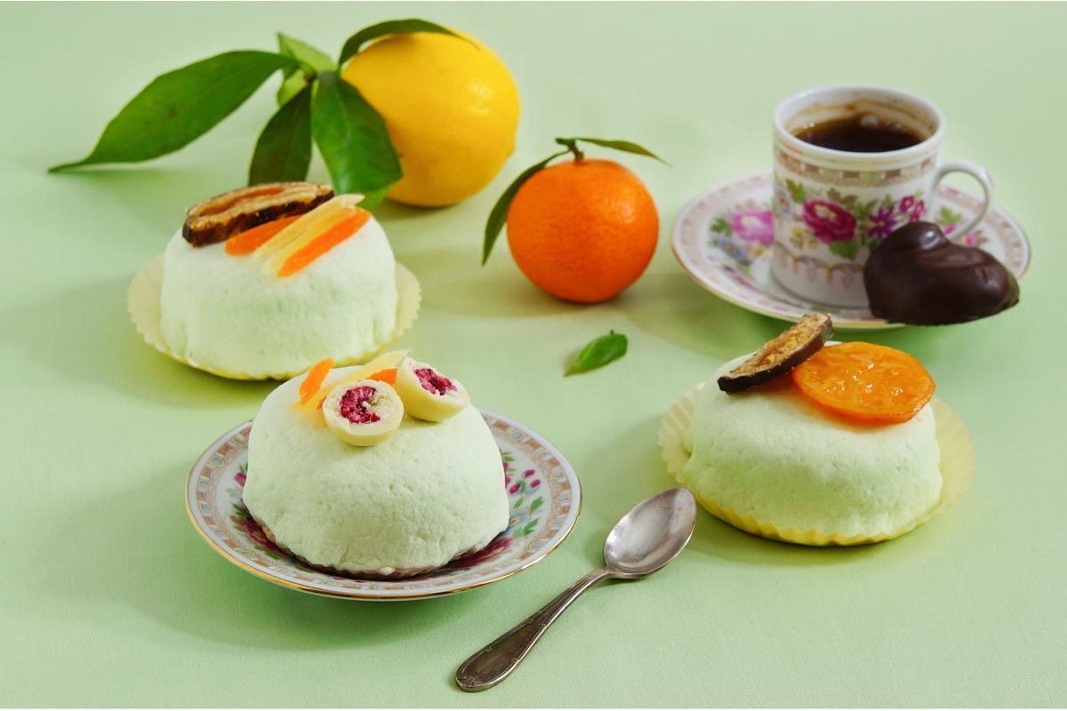 01 SICILY Palermo try Sicily mini cassate coffee - The delicious cassata sweet