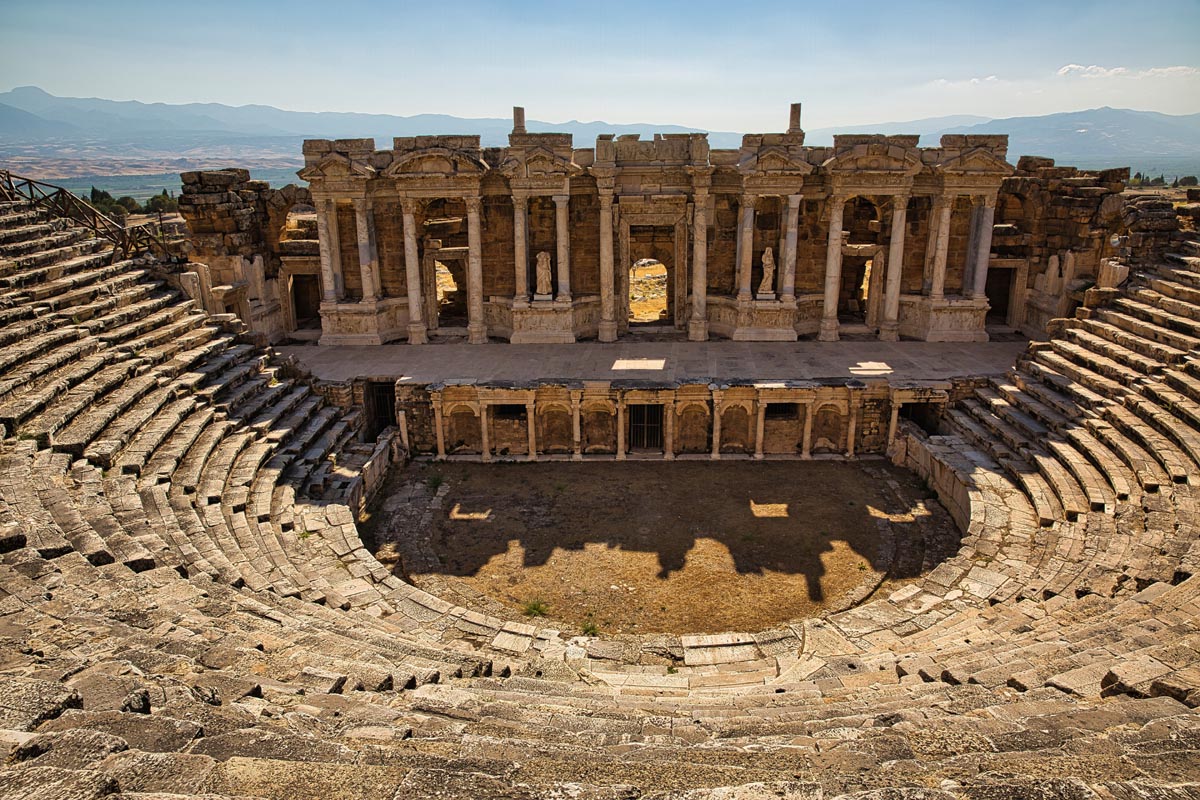 Turkey inland 03 HIERAPOLIS - Hierapolis amphitheater
