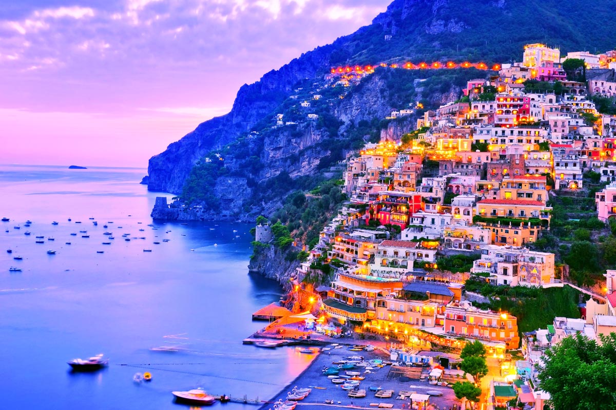 The Amalfi Coast is a prime yacht charter destination - Please contact Blue-Trend: Your Yachting Specialist