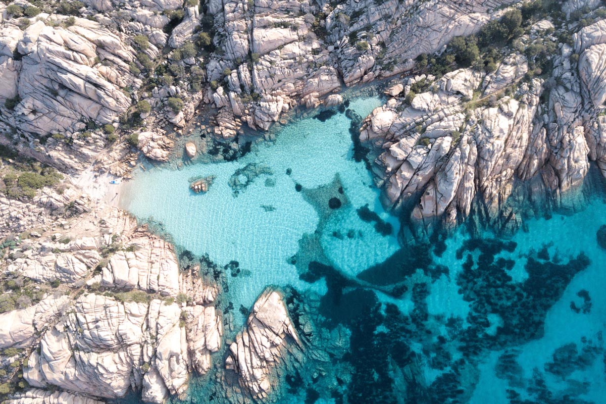 Cala coticcio Sardinia Beach Caprera - Cala coticcio 