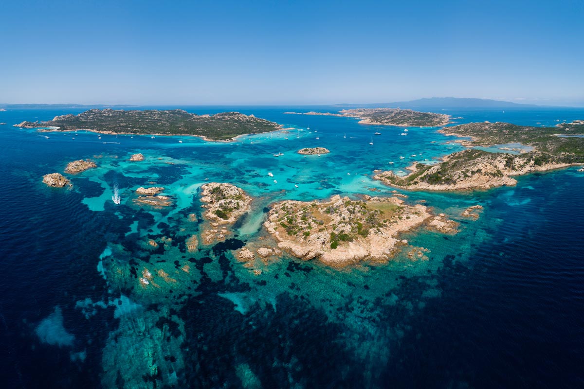 Sardinia archipelago della Maddalena