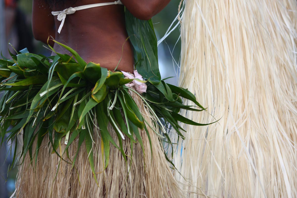 Tahitian dancer